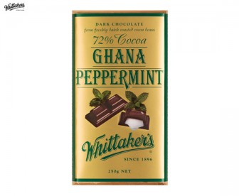 Whittaker's 惠特克 加纳薄荷巧克力 250克（72%可可）